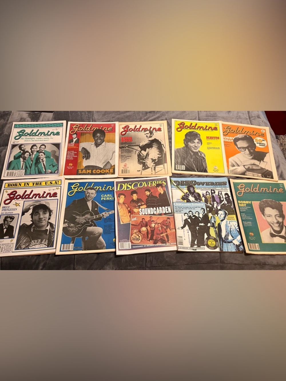 Vintage GoldMine/Discoveries Music Magazine Lot